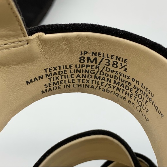 Jessica Simpson Nellenie Sandal in Black Suede - Picture 14 of 15